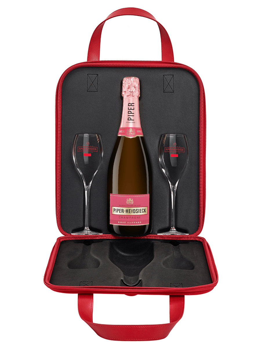 Champagne Piper-Heidsieck Cuvée Brut in Gift Set Travel 