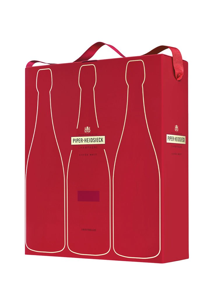 Champagne Piper-Heidsieck Cuvée Brut Tri Pack | Vinos El Cielo