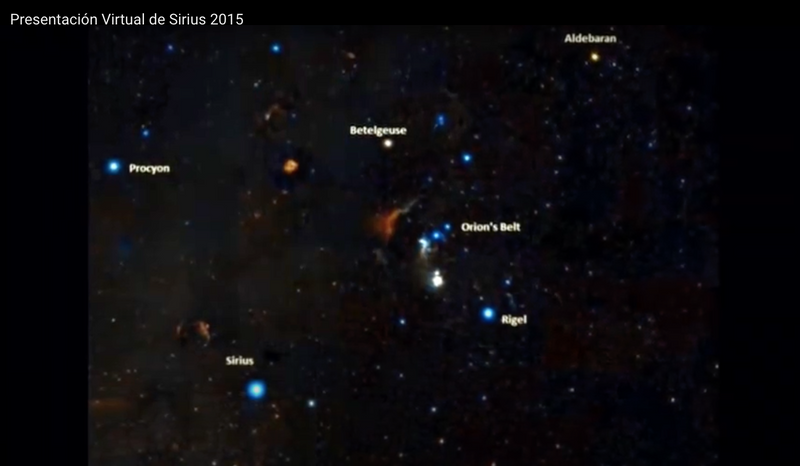 Where to locate Sirius in The Night Sky.