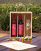 Set Mother's Day Rosé Wine 2023 and Red Wine 2020 + glass + Box