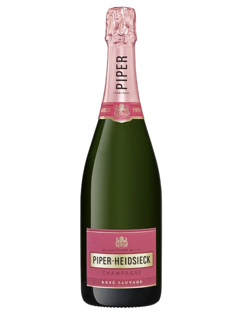 Champagne Piper-Heidsieck Cuvée Brut in Gift Set Travel "Rose Sauvange" - Vinos El Cielo