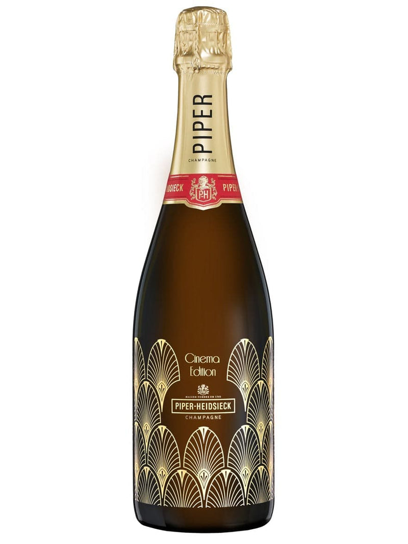 Champagne Piper-Heidsieck Cuvée Brut in Gift Set Travel Flute "Cinema Edition" - Vinos El Cielo