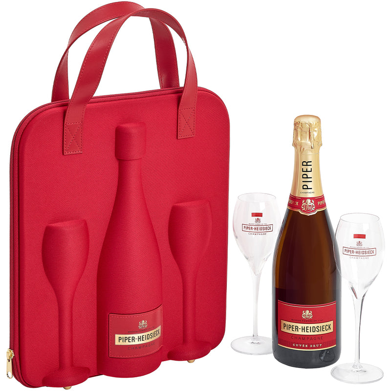 Champagne Piper-Heidsieck Cuvée Brut "Travel with glasses" - Vinos El Cielo