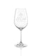 Bohemian Crystal Glass with El Cielo logo - El Cielo Wines