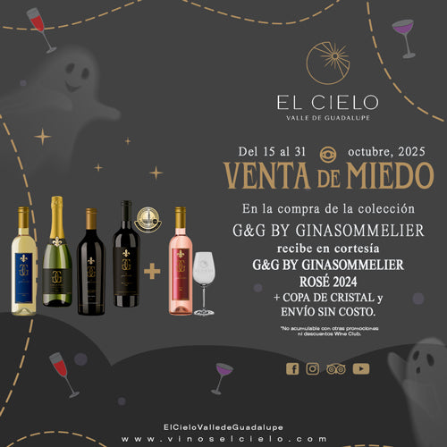 COLECCION G&G BY GINASOMMELIER- S.B. ROSE, MALBEC, R.E. BDB Y COPA