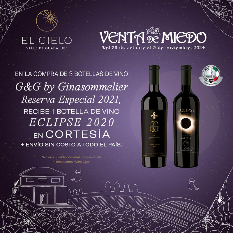 Set G&G by Ginasommelier 3 botellas Reserva Especial 2021 + 1 botella Eclipse 2020