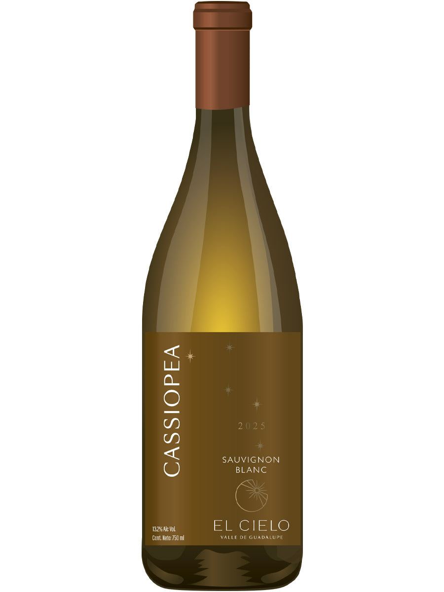 Vino Blanco Cassiopea 2025 El Cielo Valle de Guadalupe