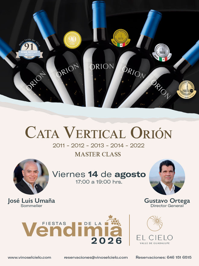 Master Class Cata Vertical Orión 2011, 2012, 2013, 2014, 2022