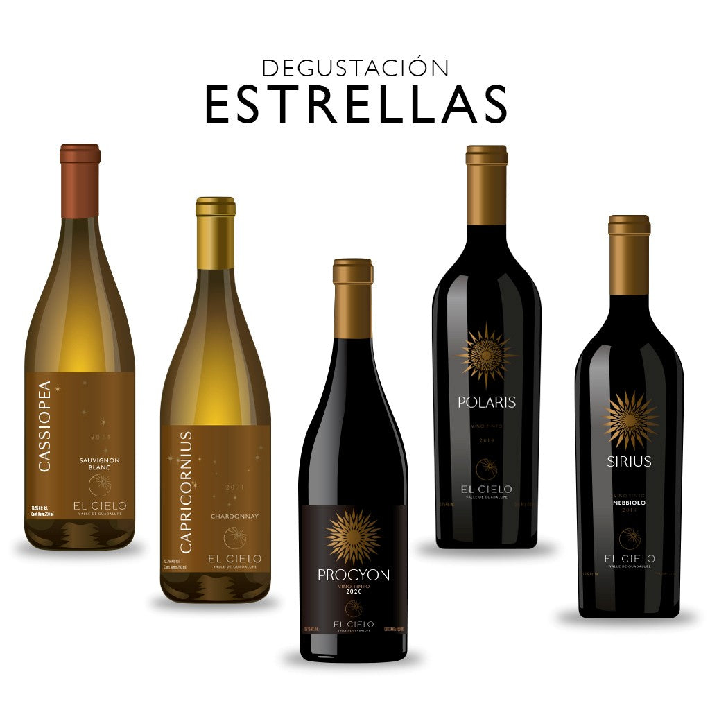 Degustación Estrellas - Vinos El Cielo