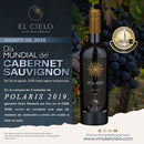 SET CABERNET SAUVIGNON: 3 BOTELLAS POLARIS 2019 + CAJA DE MADERA