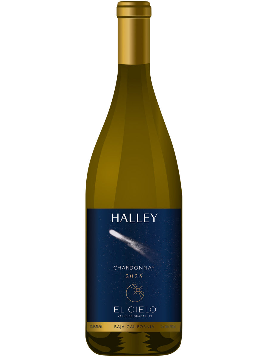 Vino Blanco Halley 2025  El Cielo Valle de Guadalupe