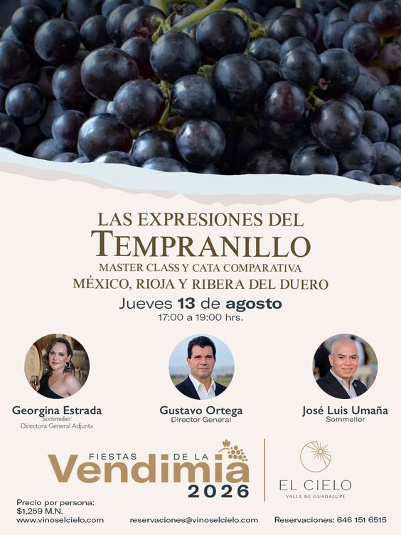 Master Class Las expresiones del Tempranillo