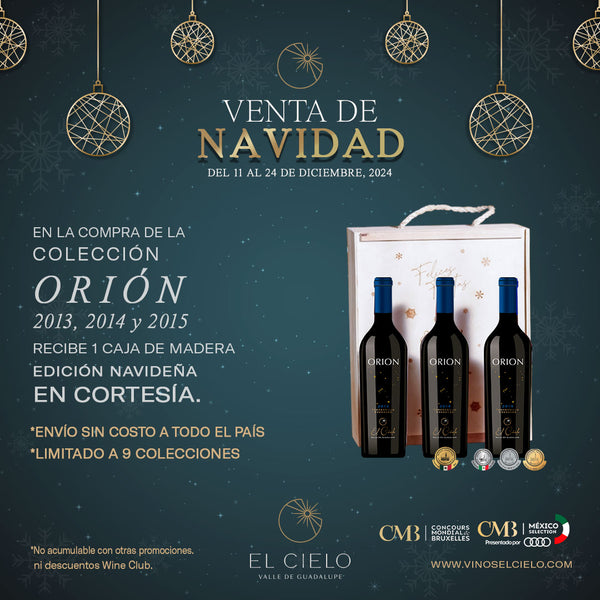 Colección Orión 2013, 2014 y 2015 + Caja navideña de Madera