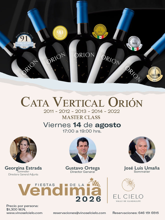 Master Class Cata Vertical Orión 2011, 2012, 2013, 2014, 2022