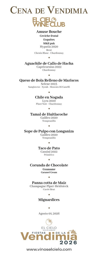 Cena De Vendimia Wine Club
