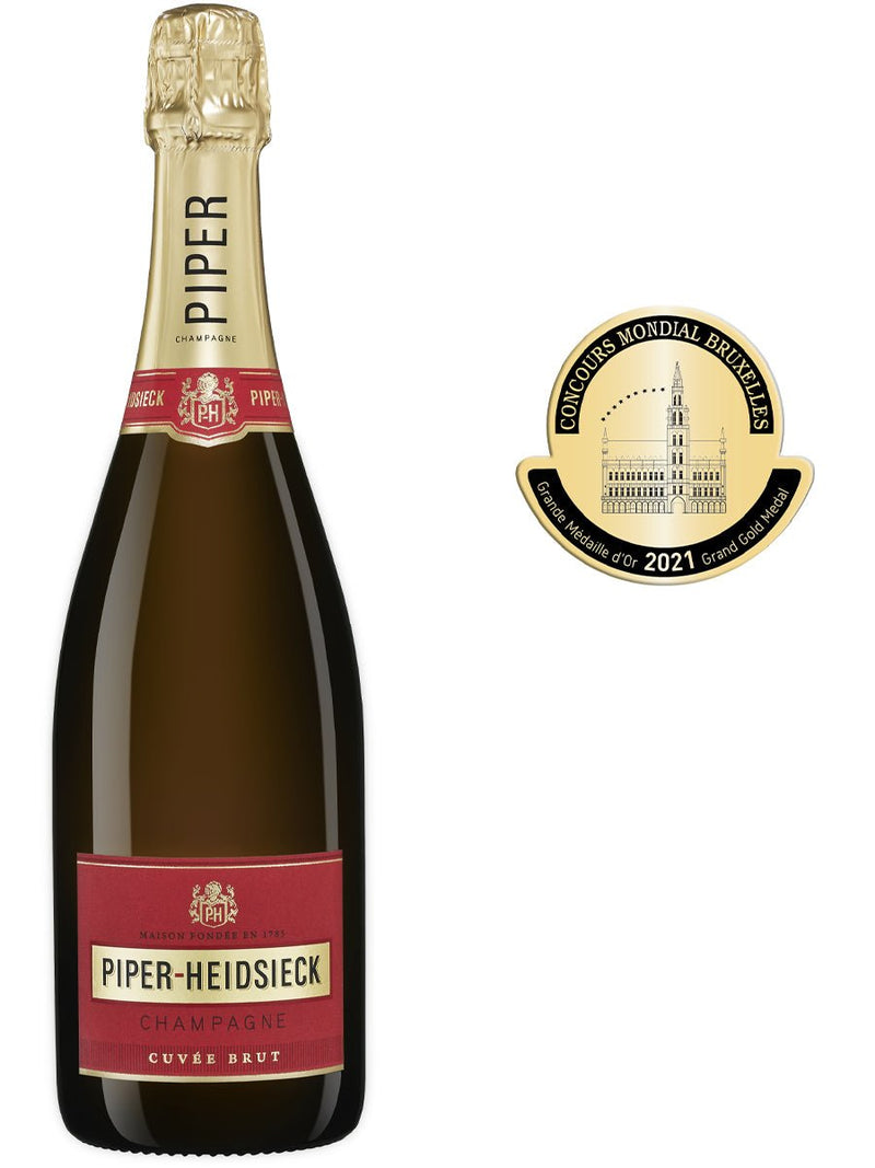 Champagne Piper - Heidsieck Cuvée Brut "Travel Copas" - Vinos El Cielo