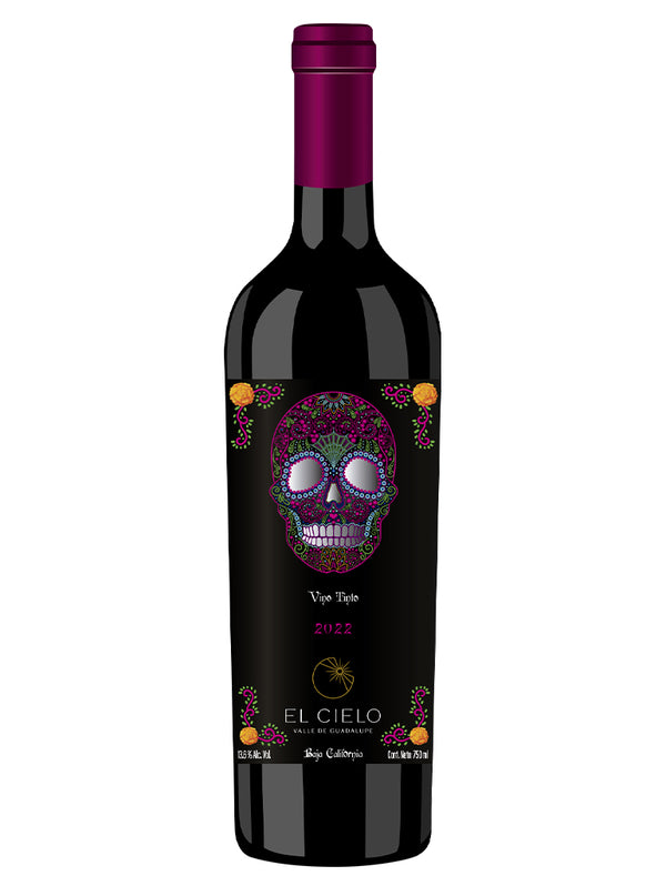 Vino Tinto Edición Dia De Muertos
