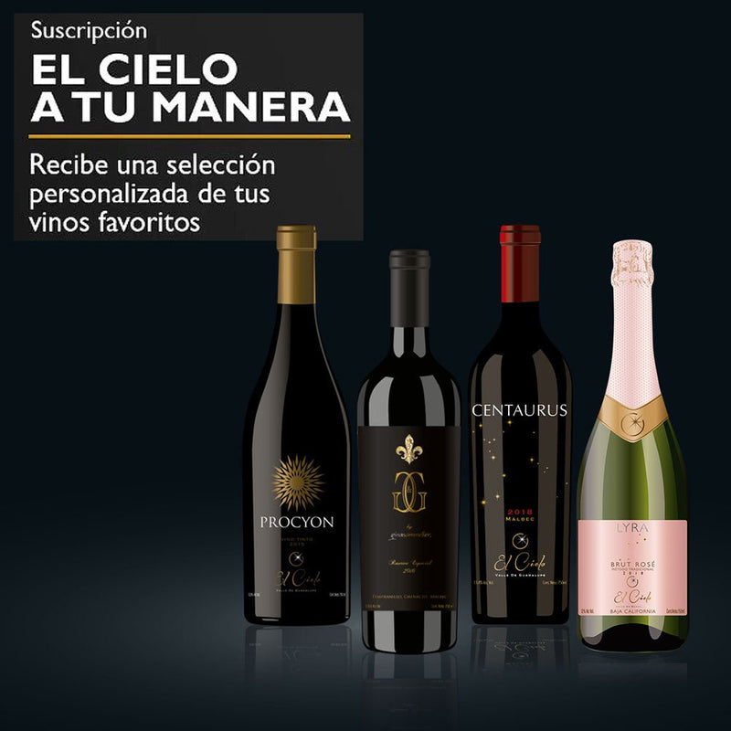 Suscripción Mensual - El Cielo a tu manera - Vinos El Cielo