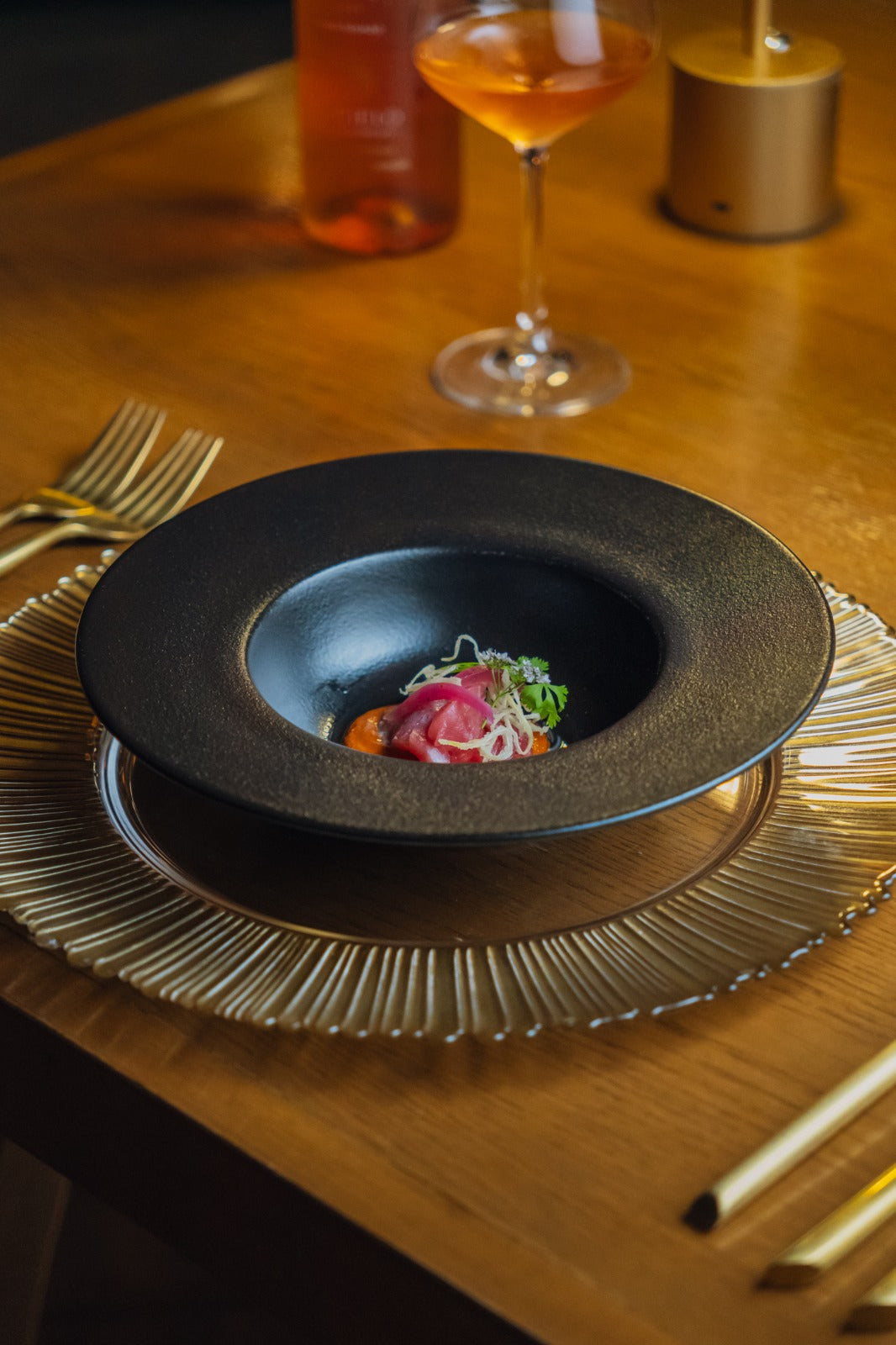 Tiradito de atún