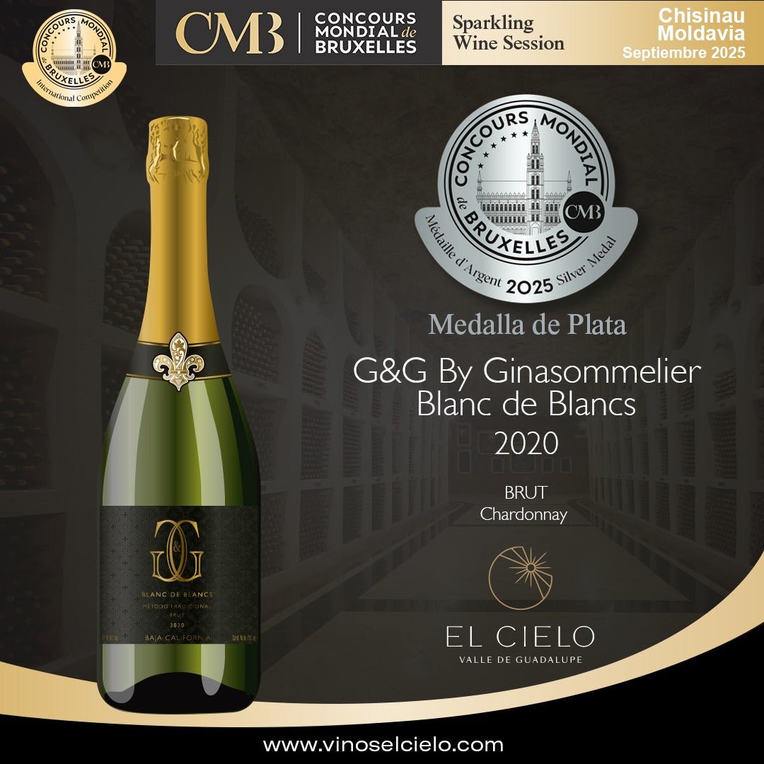 Vino Espumoso G&G By Ginasommelier Blanc de Blancs - Vinos El Cielo