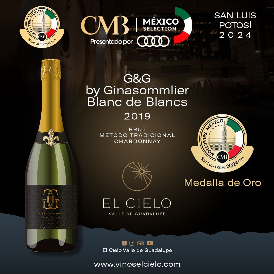 Vino Espumoso G&G By Ginasommelier Blanc de Blancs - Vinos El Cielo