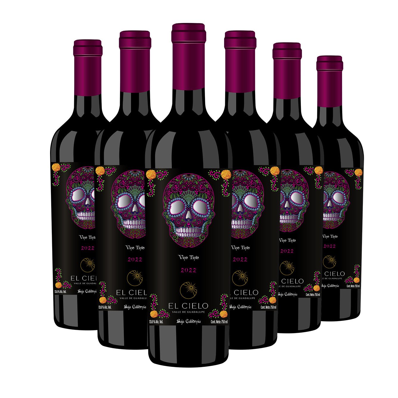 Vino Tinto Eclipse Edición Dia De Muertos - Vinos El Cielo