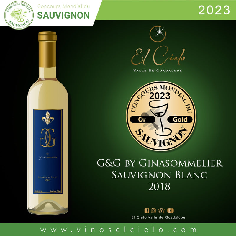 Vino Blanco G&G by Ginasommelier Sauvignon Blanc - Vinos El Cielo